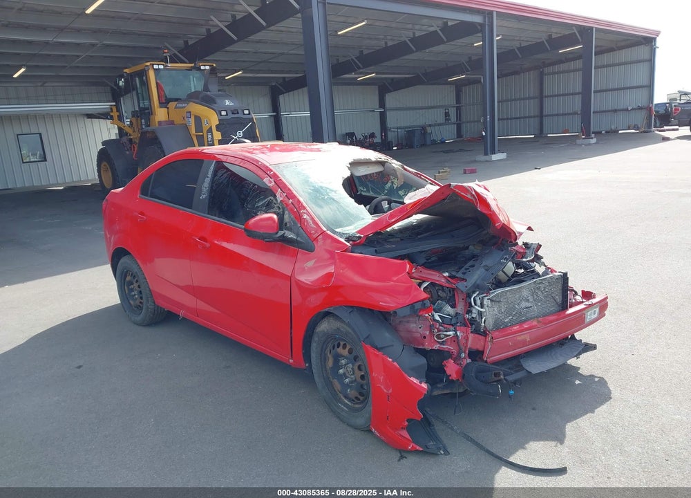 2016 CHEVROLET SONIC LS AUTO VIN: 1G1JA5SH8G4101364
