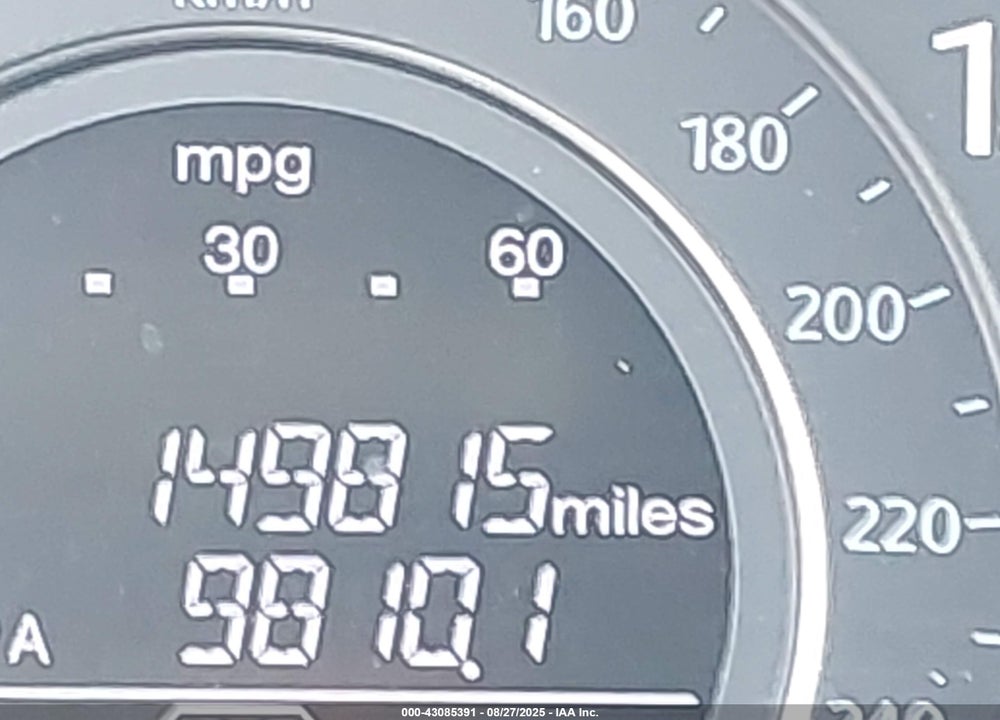2013 HONDA ACCORD EX-L VIN: 1HGCR2F81DA216632