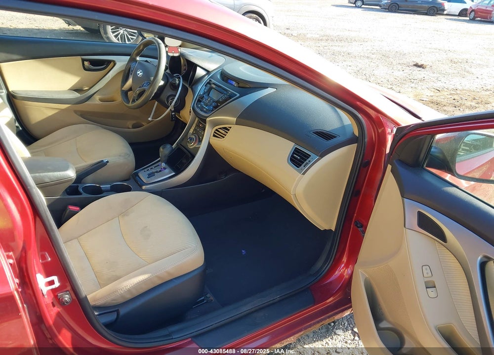2013 HYUNDAI ELANTRA GLS VIN: 5NPDH4AE6DH305054