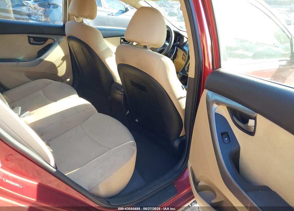2013 HYUNDAI ELANTRA GLS VIN: 5NPDH4AE6DH305054