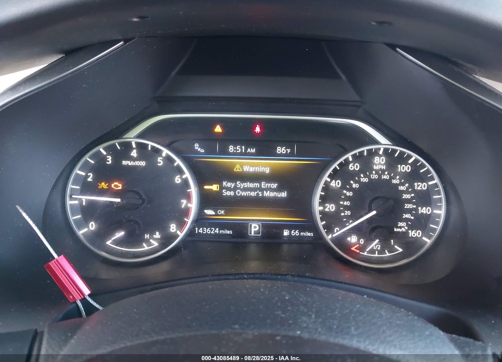 2019 NISSAN MURANO VIN: 5N1AZ2MJ7KN112918