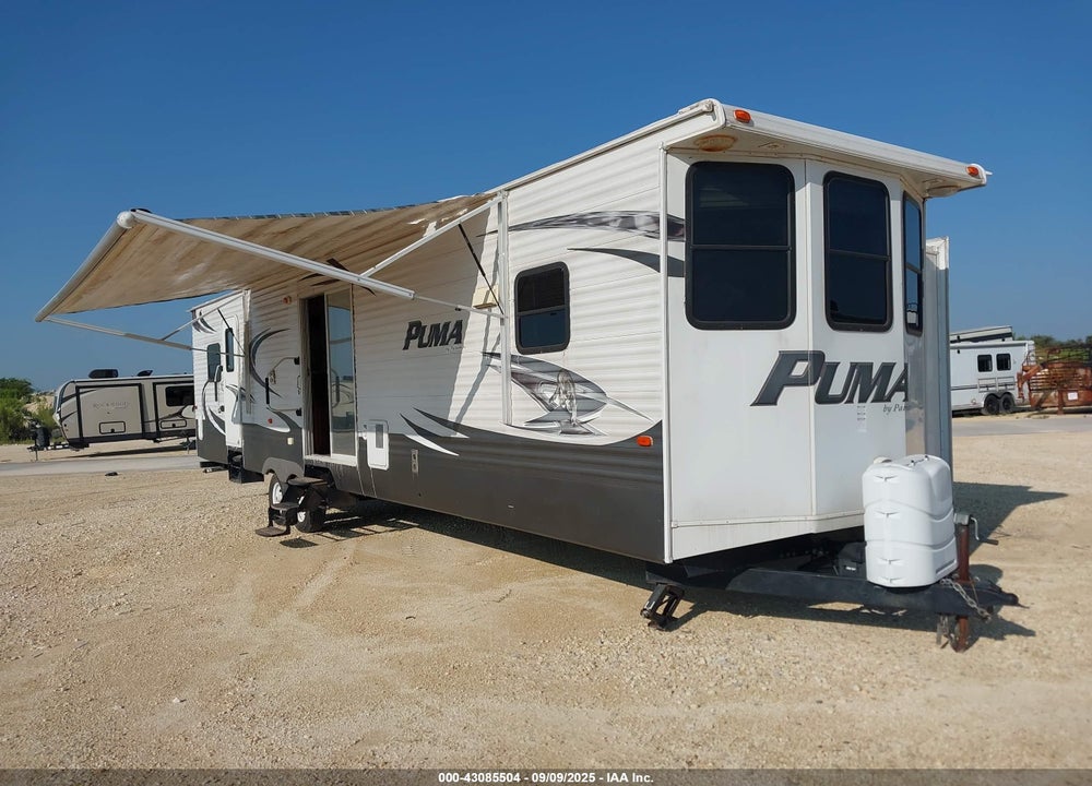 2013 PALOMINO PUMA DESTINATION SER VIN: 4X4TPUR25DP045267