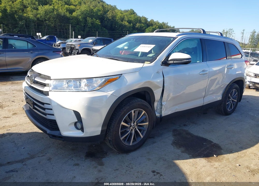2019 TOYOTA HIGHLANDER SE/XLE VIN: 5TDJZRFHXKS567344