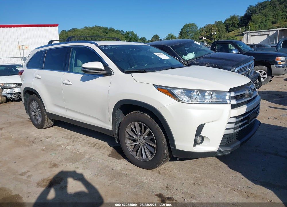 2019 TOYOTA HIGHLANDER SE/XLE VIN: 5TDJZRFHXKS567344