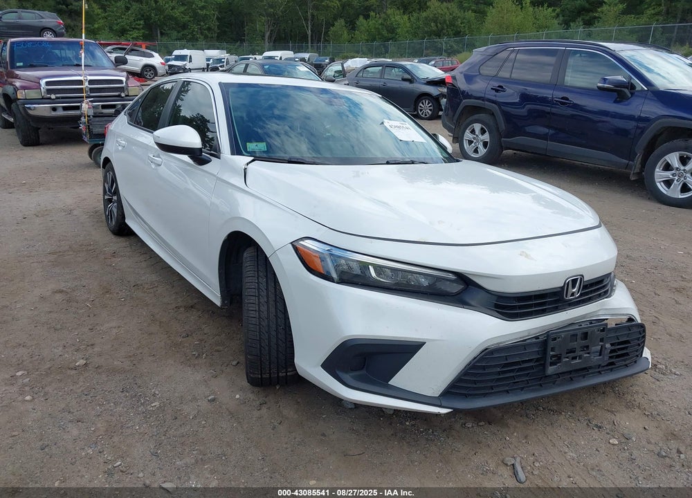 2022 HONDA CIVIC EX VIN: JHMFE1F71NX008899