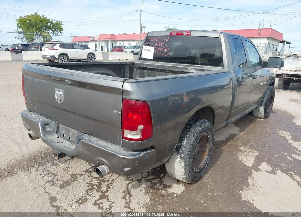 2012 RAM 1500 VIN: 1C6RD6GP6CS100637