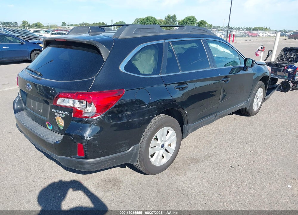 2017 SUBARU OUTBACK 2.5I PREMIUM VIN: 4S4BSADC2H3284766