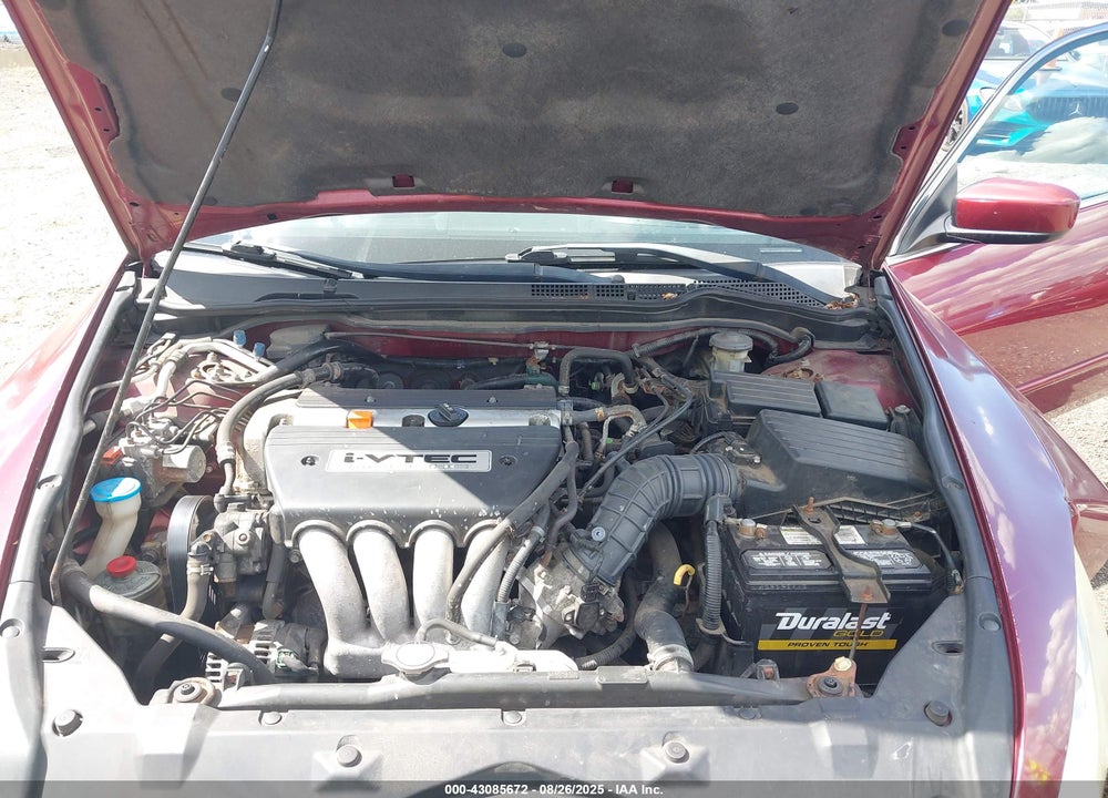 2005 HONDA ACCORD 2.4 EX VIN: 1HGCM568X5A019556