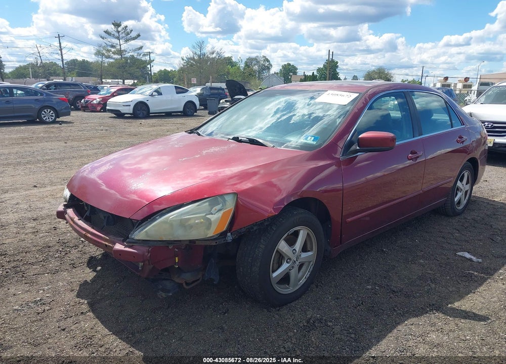 2005 HONDA ACCORD 2.4 EX VIN: 1HGCM568X5A019556