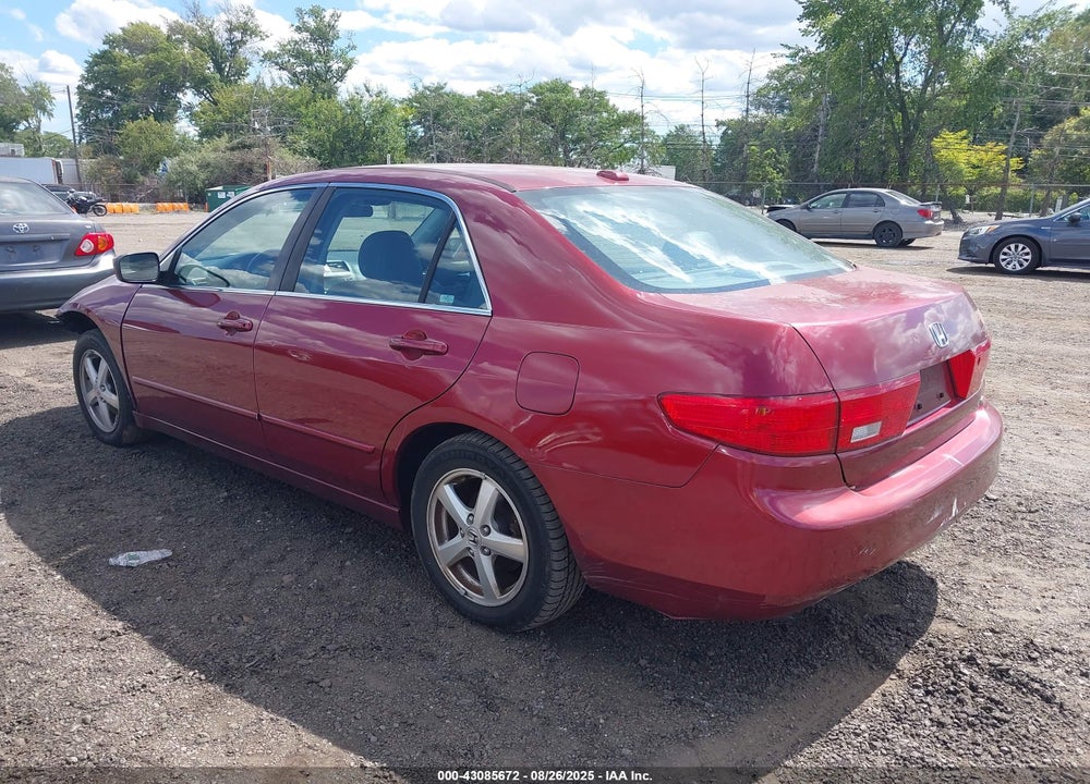 2005 HONDA ACCORD 2.4 EX VIN: 1HGCM568X5A019556