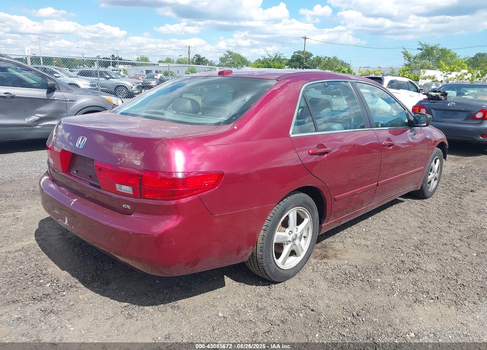 2005 HONDA ACCORD 2.4 EX VIN: 1HGCM568X5A019556
