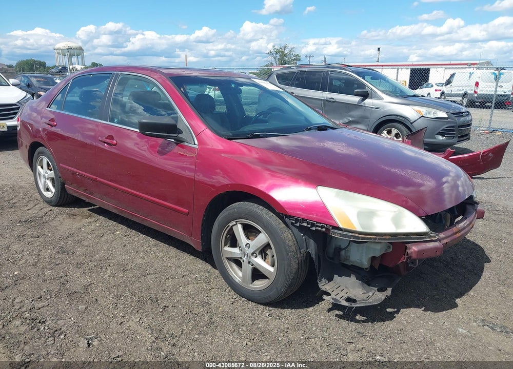 2005 HONDA ACCORD 2.4 EX VIN: 1HGCM568X5A019556