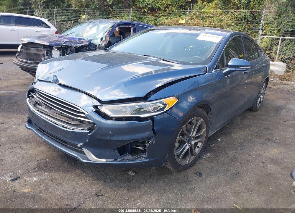 2019 FORD FUSION VIN: 3FA6P0CD6KR224385
