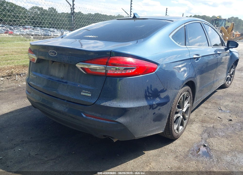 2019 FORD FUSION VIN: 3FA6P0CD6KR224385