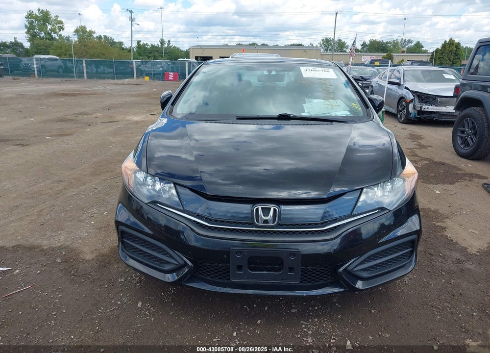 2014 HONDA CIVIC VIN: 2HGFG3B87EH506648