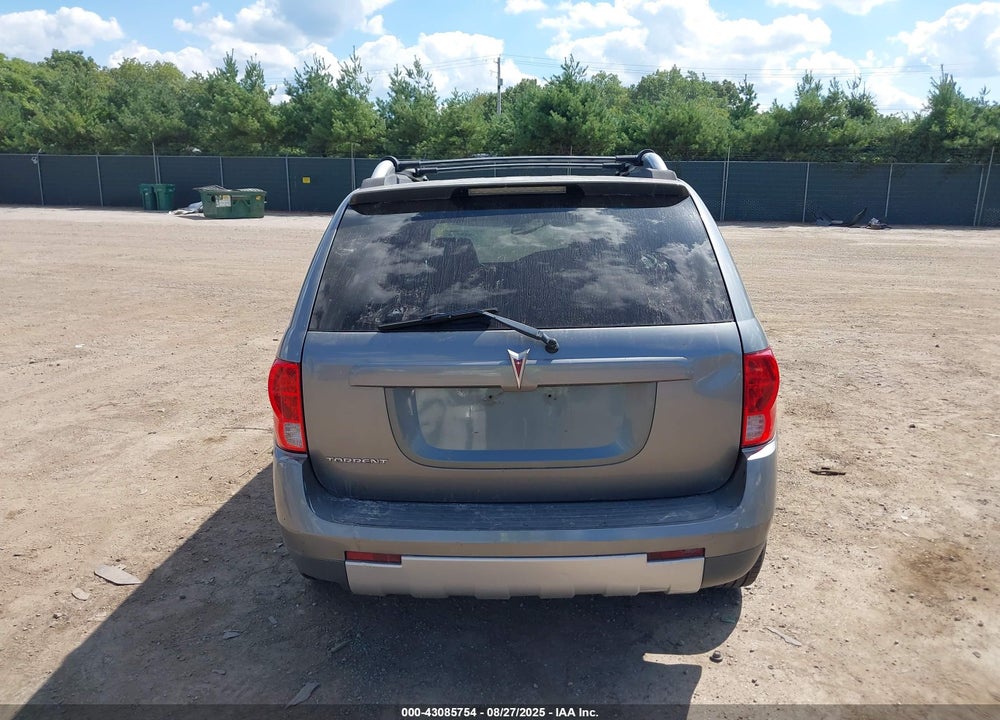 2006 PONTIAC TORRENT VIN: 2CKDL63F666085382