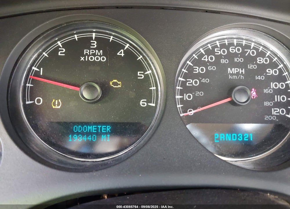 2007 CHEVROLET TAHOE LTZ VIN: 1GNFK13017J221706