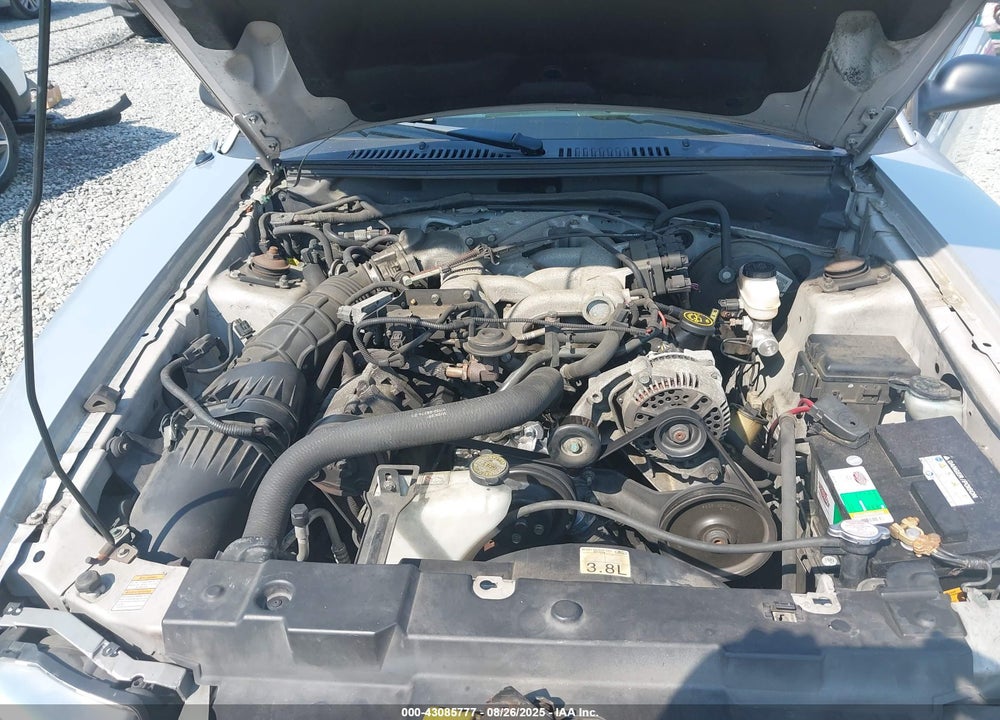2000 FORD MUSTANG VIN: 1FAFP4041YF276606