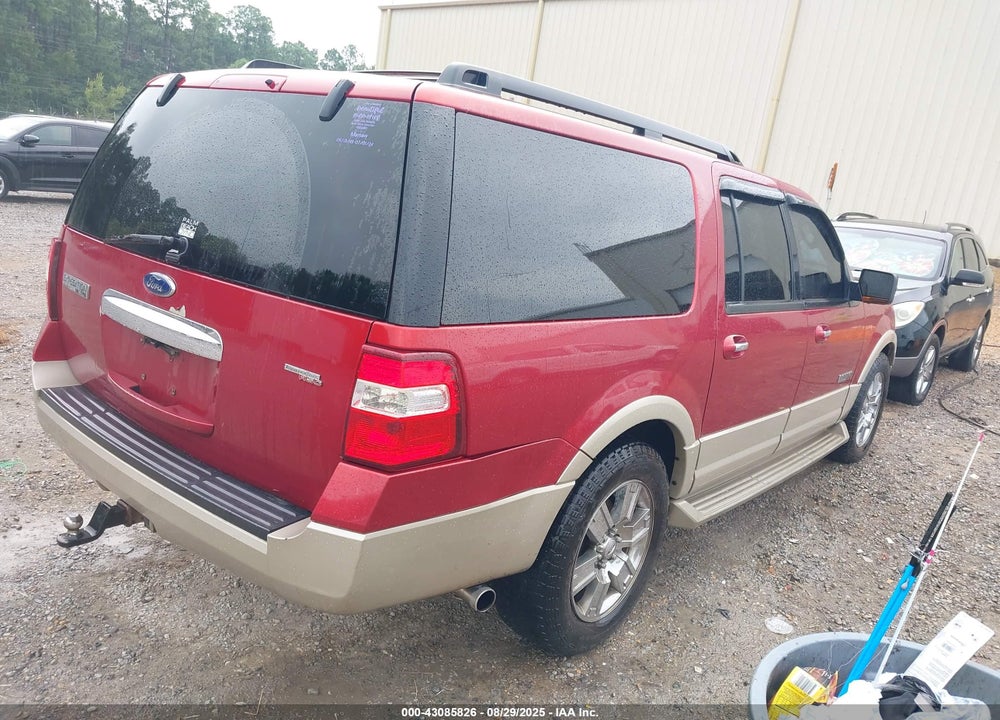 2008 FORD EXPEDITION EL EDDIE BAUER VIN: 1FMFK17548LA15960
