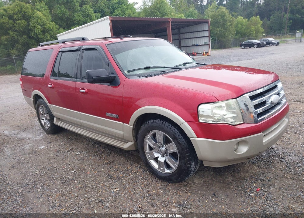 2008 FORD EXPEDITION EL EDDIE BAUER VIN: 1FMFK17548LA15960