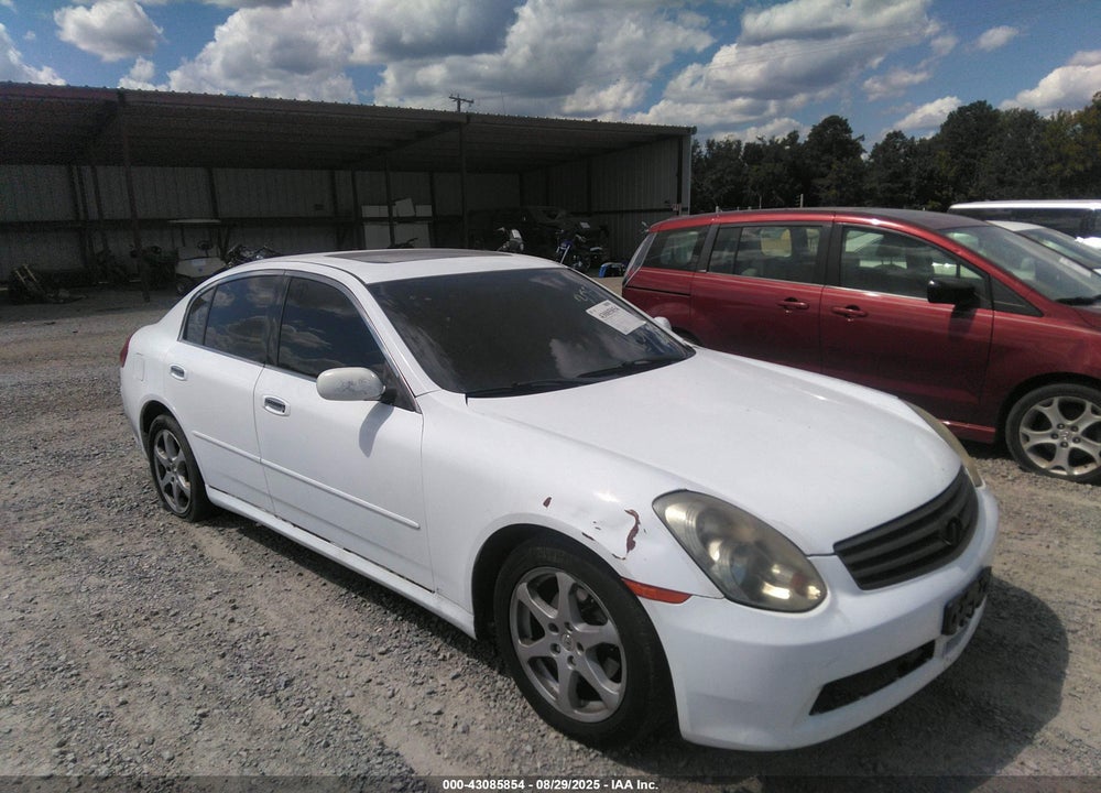 2005 INFINITI G35X VIN: JNKCV51F05M305124