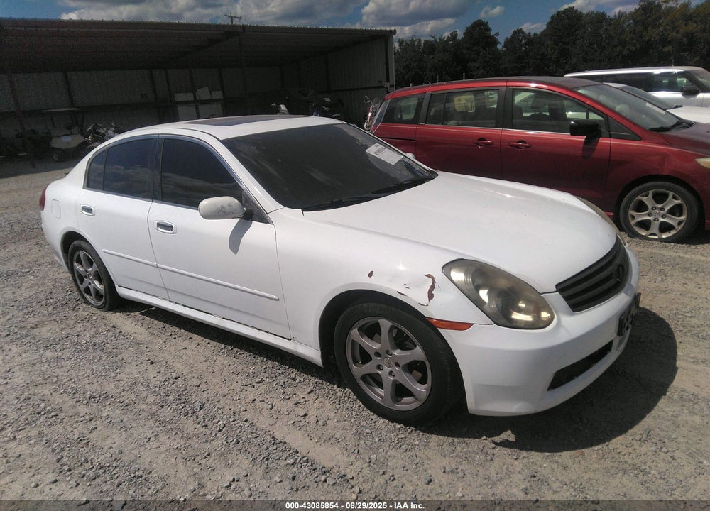 2005 INFINITI G35X VIN: JNKCV51F05M305124