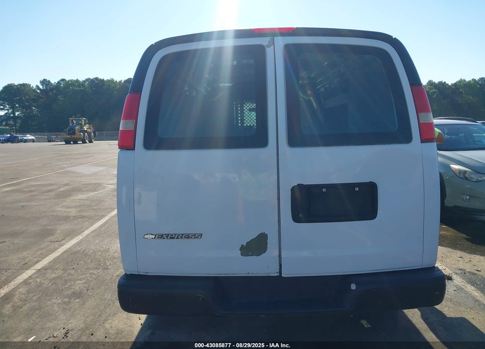 2012 CHEVROLET EXPRESS 2500 VIN: 1GCWGFCA5C1183889
