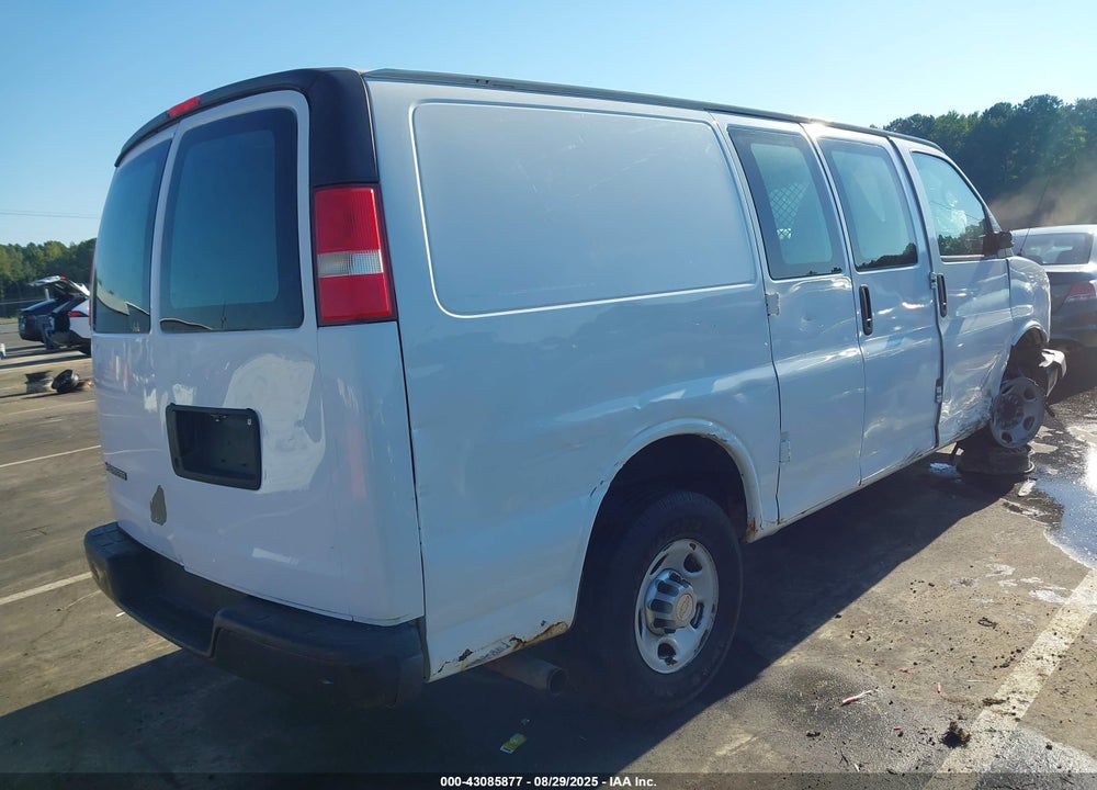 2012 CHEVROLET EXPRESS 2500 VIN: 1GCWGFCA5C1183889
