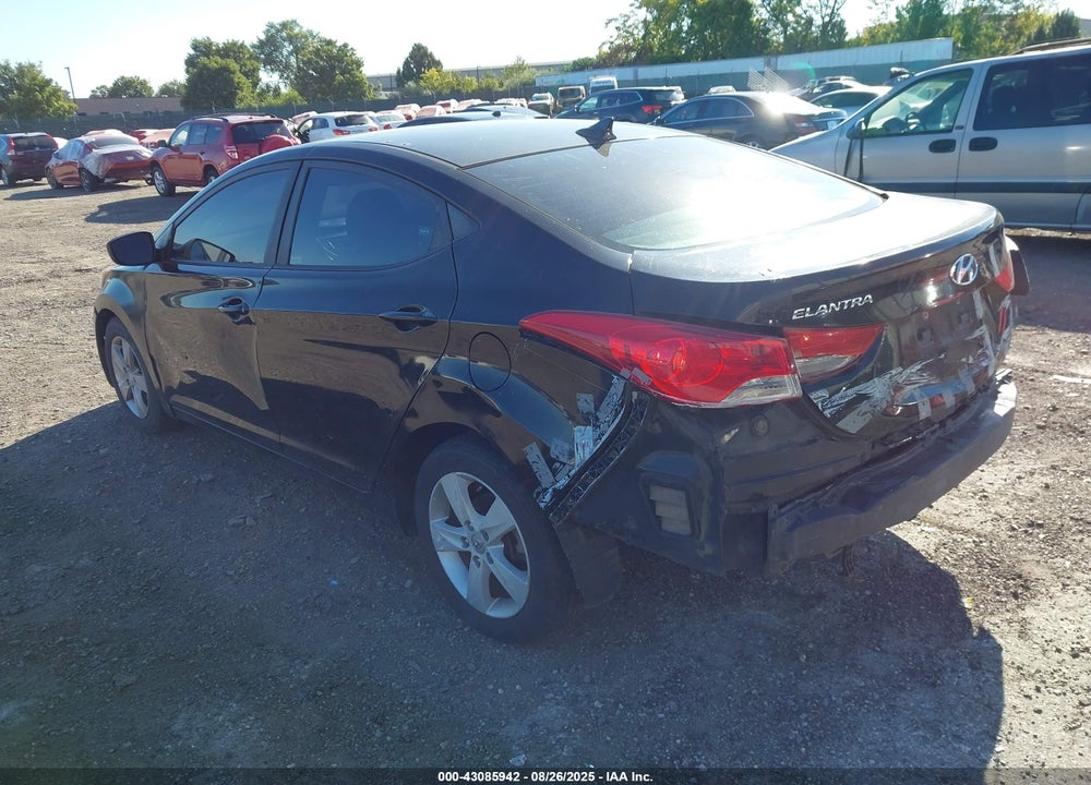 2012 HYUNDAI ELANTRA VIN: KMHDH4AEXCU313660