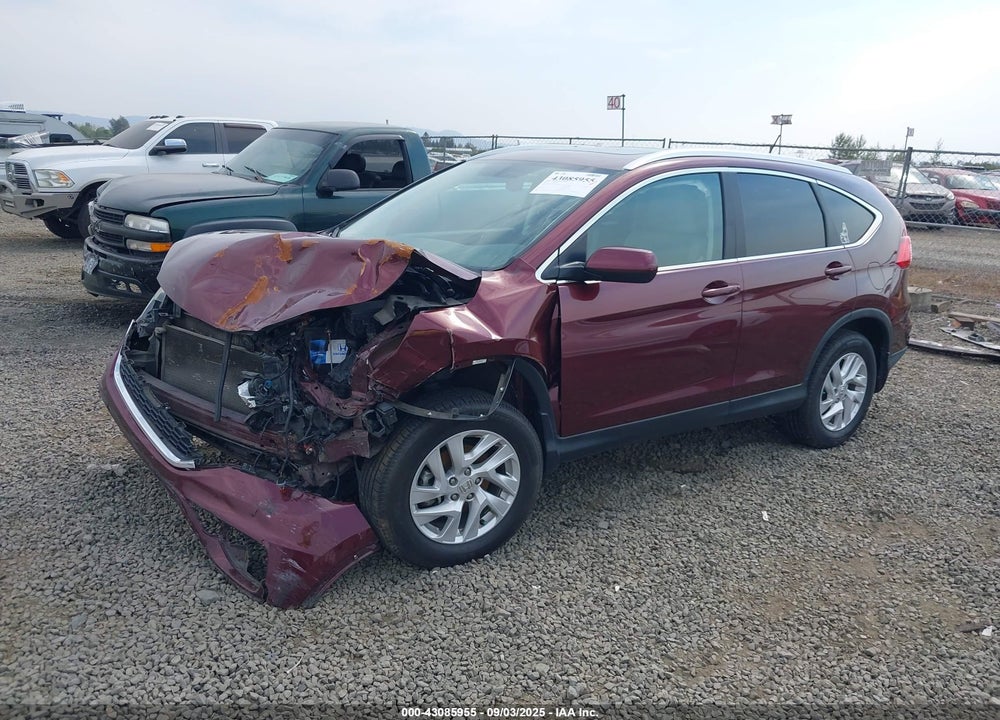 2015 HONDA CR-V EX-L VIN: 2HKRM4H73FH626822