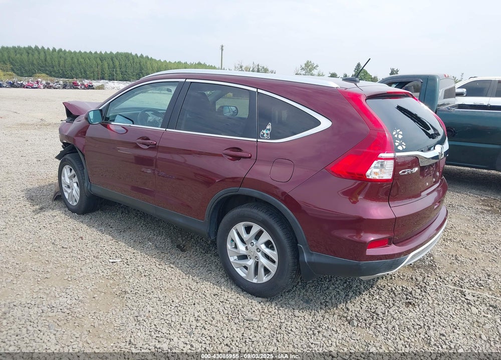 2015 HONDA CR-V EX-L VIN: 2HKRM4H73FH626822