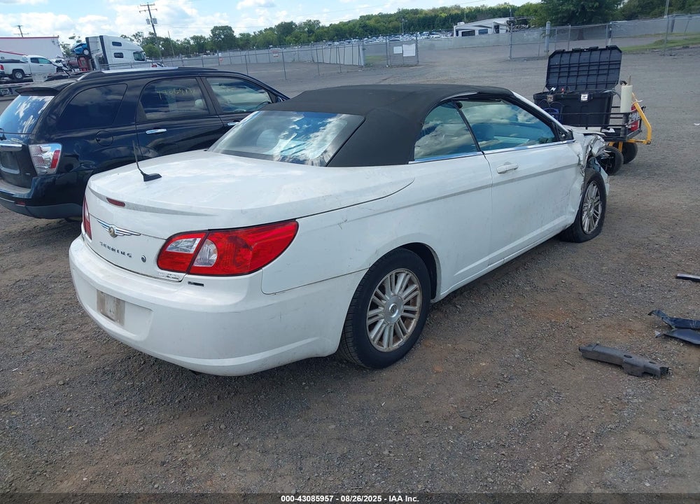 2008 CHRYSLER SEBRING VIN: 1C3LC55R18N669535