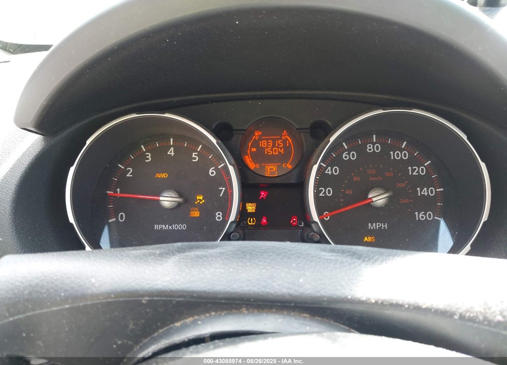 2010 NISSAN ROGUE S VIN: JN8AS5MV6AW610456