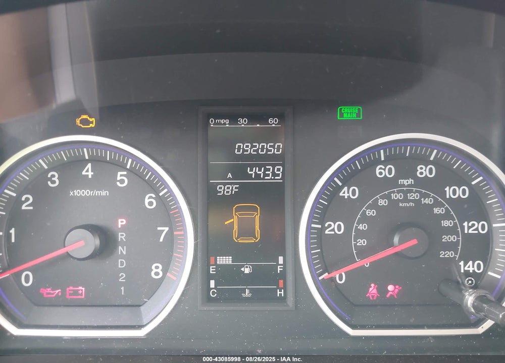 2008 HONDA CR-V EX VIN: JHLRE38548C013258