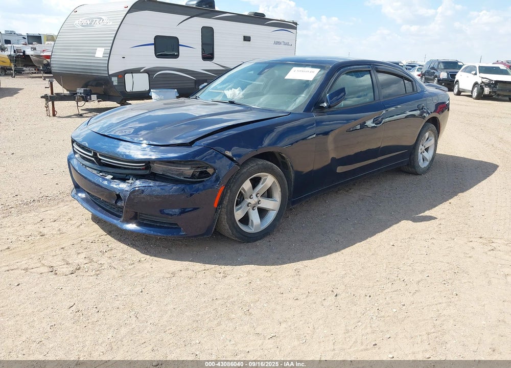 2015 DODGE CHARGER SE VIN: 2C3CDXBG5FH858688