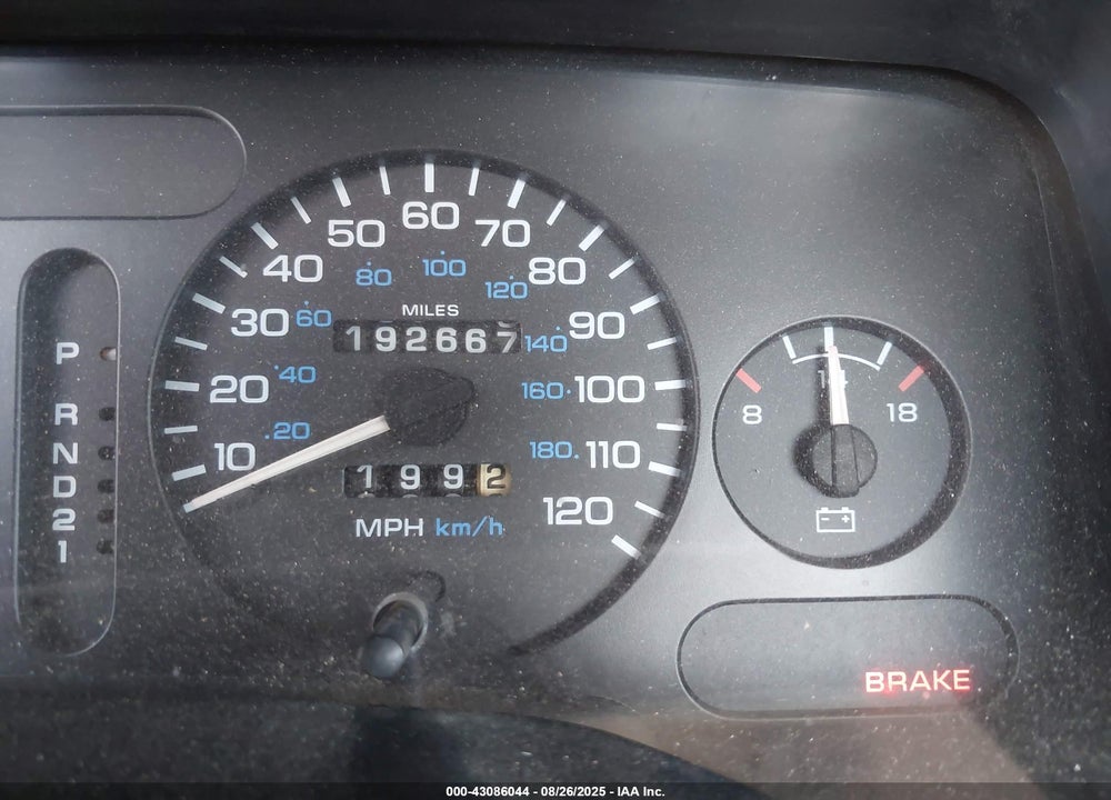1996 DODGE RAM 2500 VIN: 1B7KC26Z3TJ199612