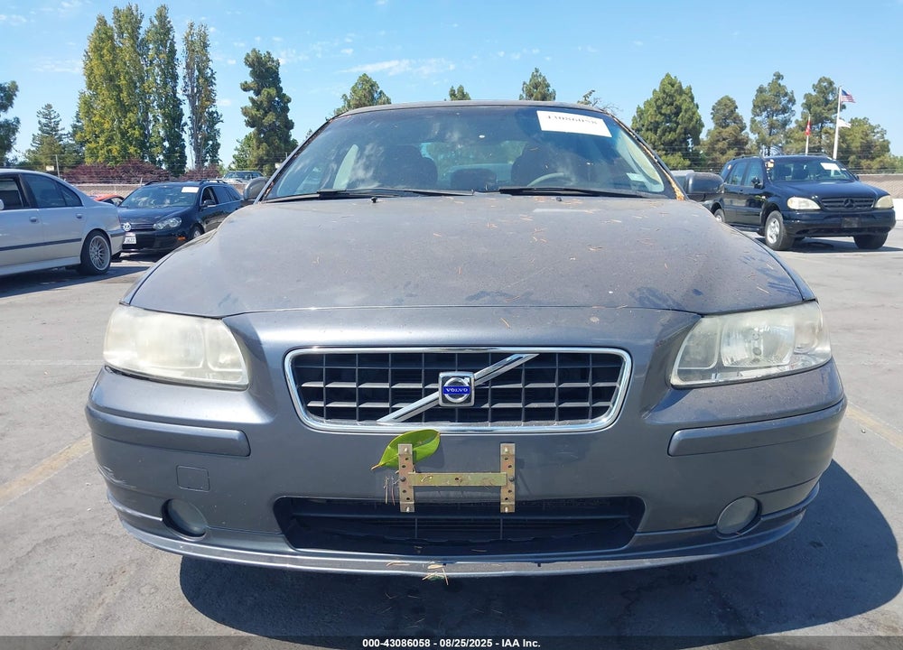 2006 VOLVO S60 2.5T VIN: YV1RS592862533935