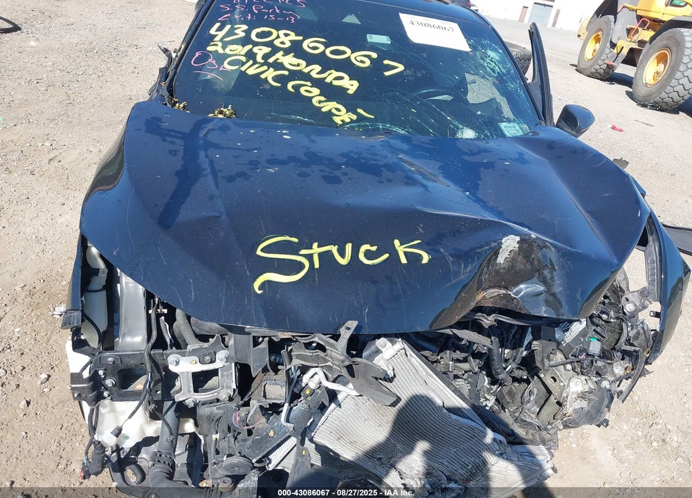 2019 HONDA CIVIC VIN: 2HGFC3B3XKH351735