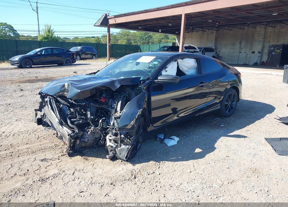 2019 HONDA CIVIC VIN: 2HGFC3B3XKH351735
