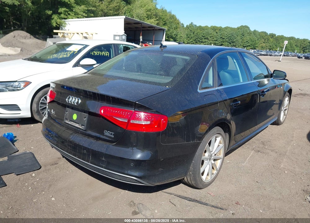 2016 AUDI A4 2.0T PREMIUM VIN: WAUFFAFL4GN004532