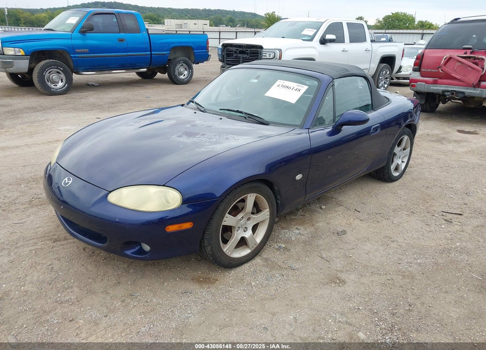 2003 MAZDA MX-5 MIATA CLOTH/LS/SE/SHINSEN VIN: JM1NB353530306569