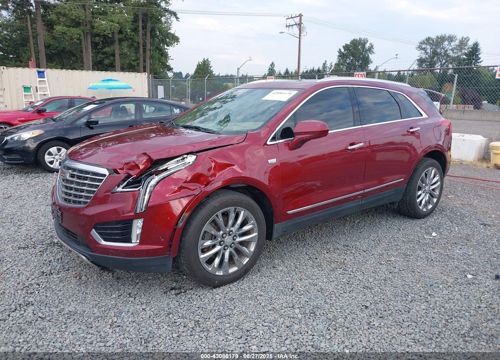 2017 CADILLAC XT5 VIN: 1GYKNFRS8HZ272654