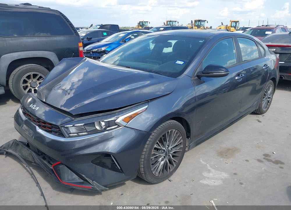 2022 KIA FORTE GT LINE VIN: 3KPF54AD9NE492403
