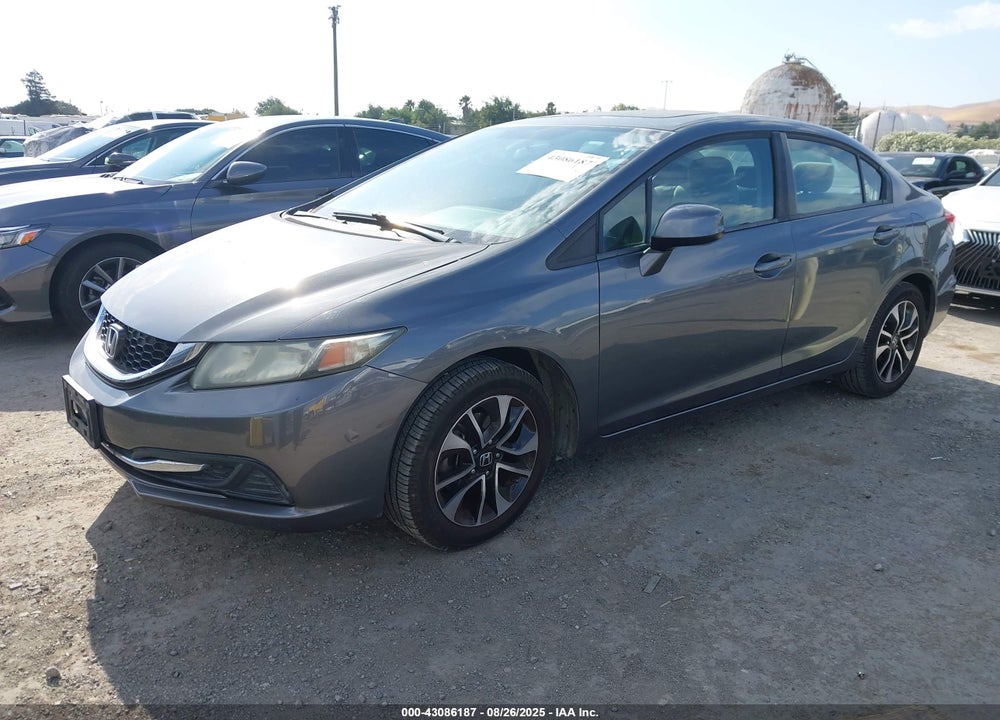 2013 HONDA CIVIC VIN: 19XFB2F84DE225029