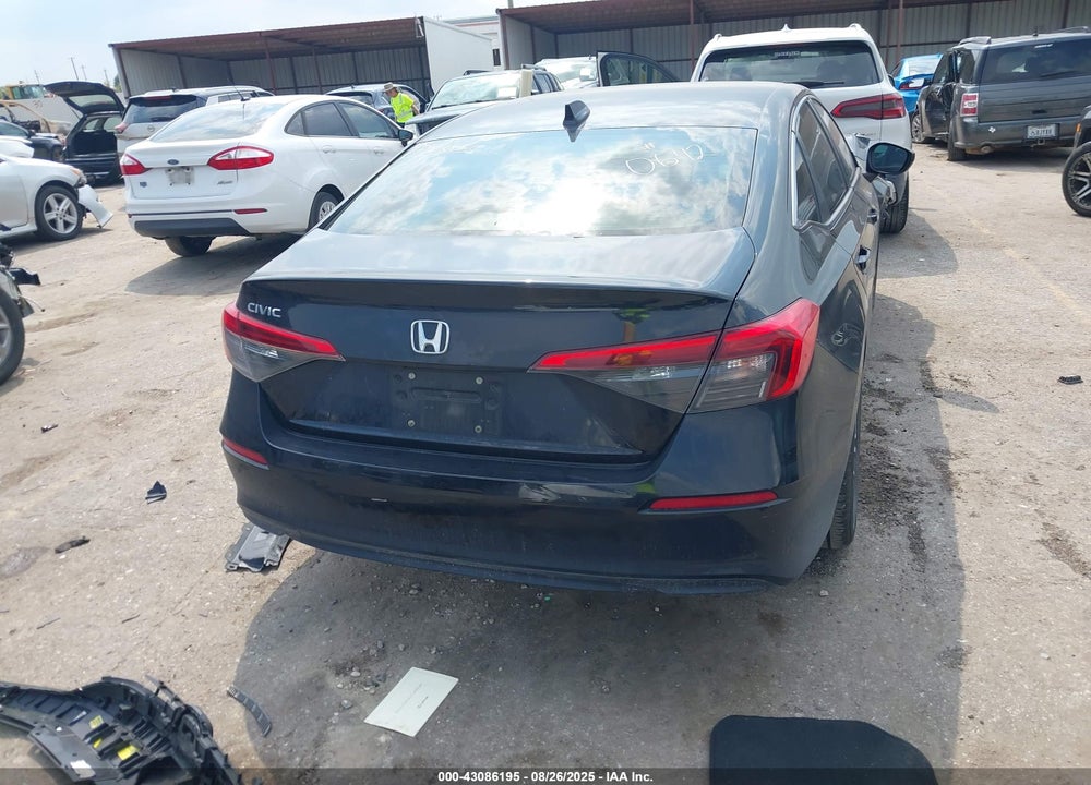 2022 HONDA CIVIC VIN: JHMFE1F71NX000642
