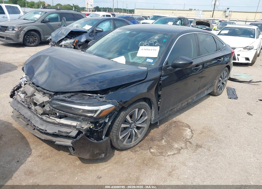 2022 HONDA CIVIC VIN: JHMFE1F71NX000642