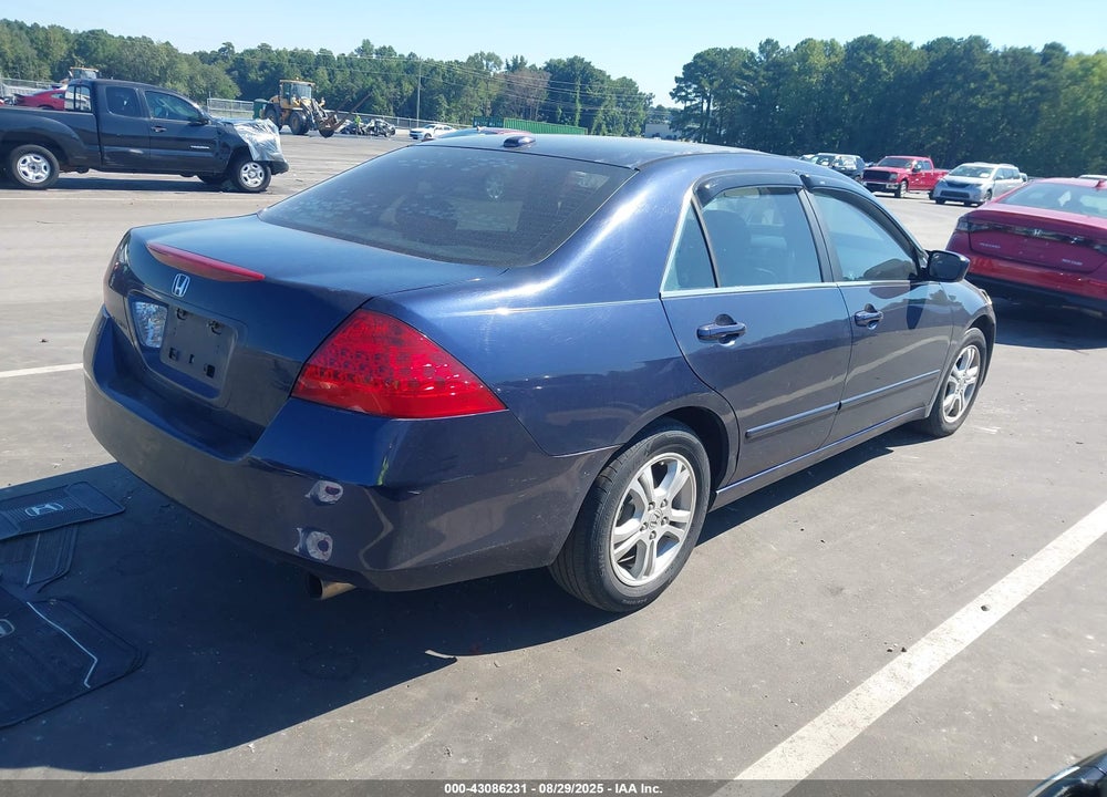 2007 HONDA ACCORD 2.4 EX VIN: 1HGCM56807A209871