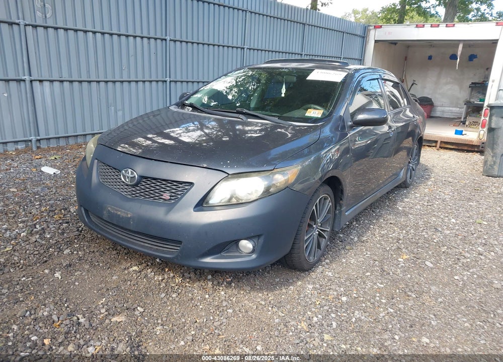 2009 TOYOTA COROLLA VIN: 2T1BU40E99C120088
