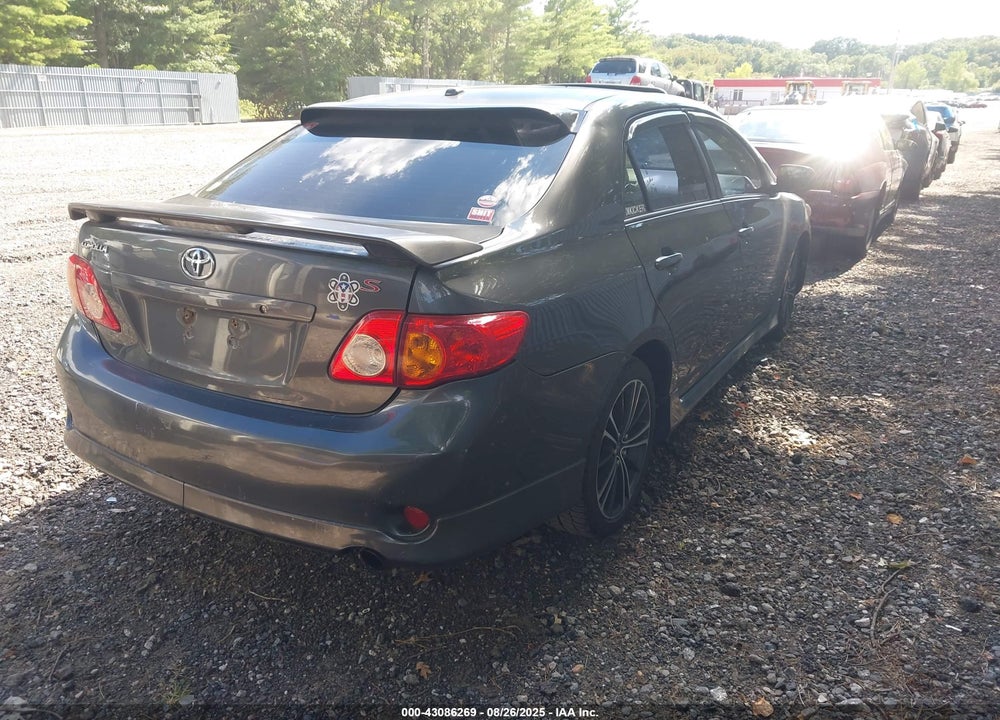 2009 TOYOTA COROLLA VIN: 2T1BU40E99C120088