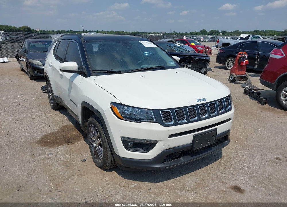 2020 JEEP COMPASS SUN AND SAFETY FWD VIN: 3C4NJCBB4LT229811